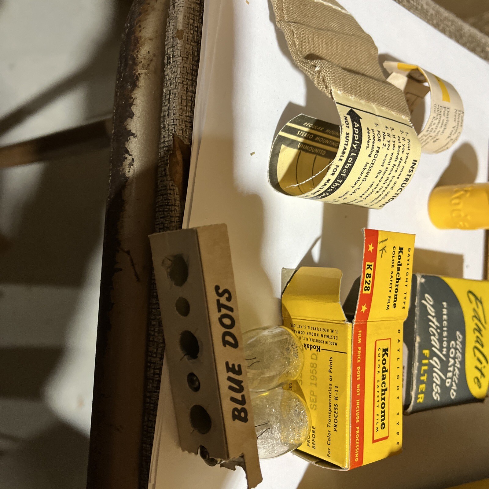 VINTAGE 1950’S KODAK STANDARD FLASHOLDER Orig box, Book And More See Pictures