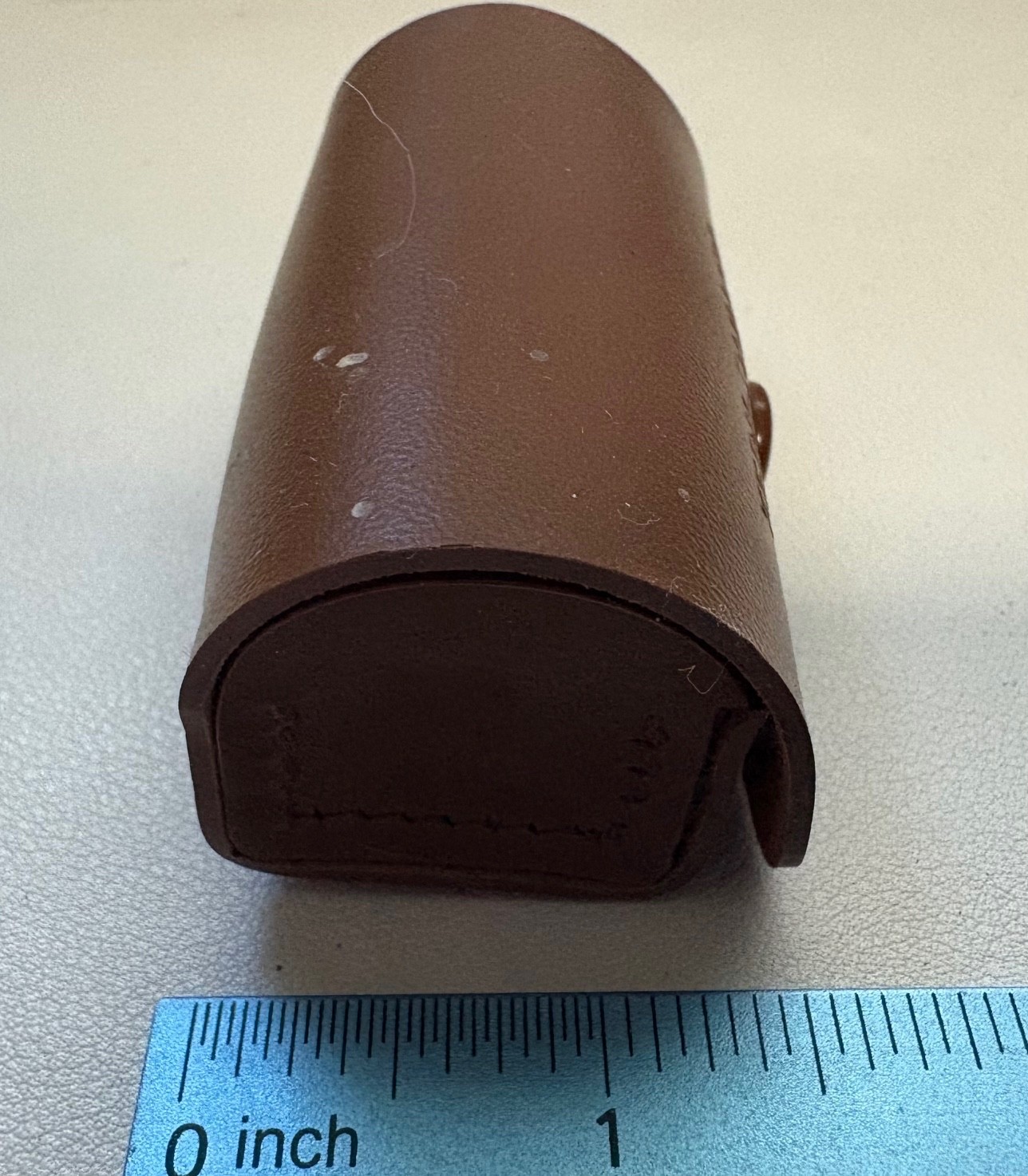 Original Kern Paillard Bolex Leather LENS CASE for D mount Switar Lens