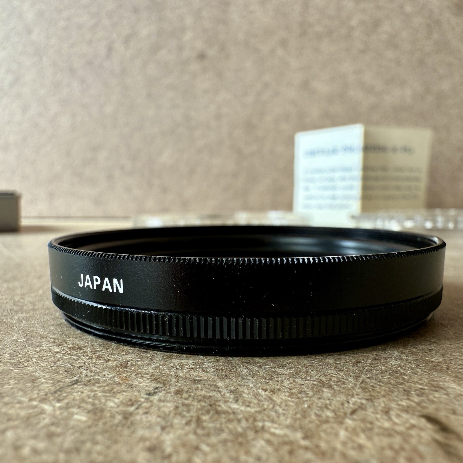 55mm Vintage Camera Lens Filter by Carrot Photo Systems Coated Made in Japan