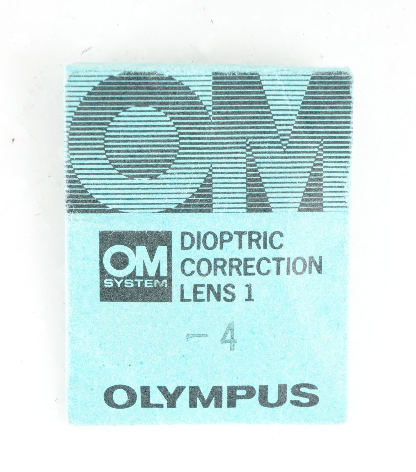 – OLYMPUS OM SYSTEM DIOPTRIC CORRECTION LENS 1 (-4) FOR OM-1(N), OM-2(N)