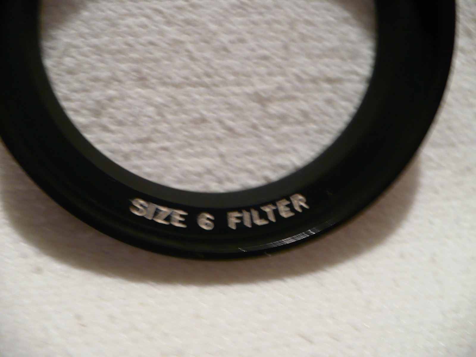Vintage WOLLENSAK Zoom Lens Cover Cap & Size 6 Drop In Filter Ring