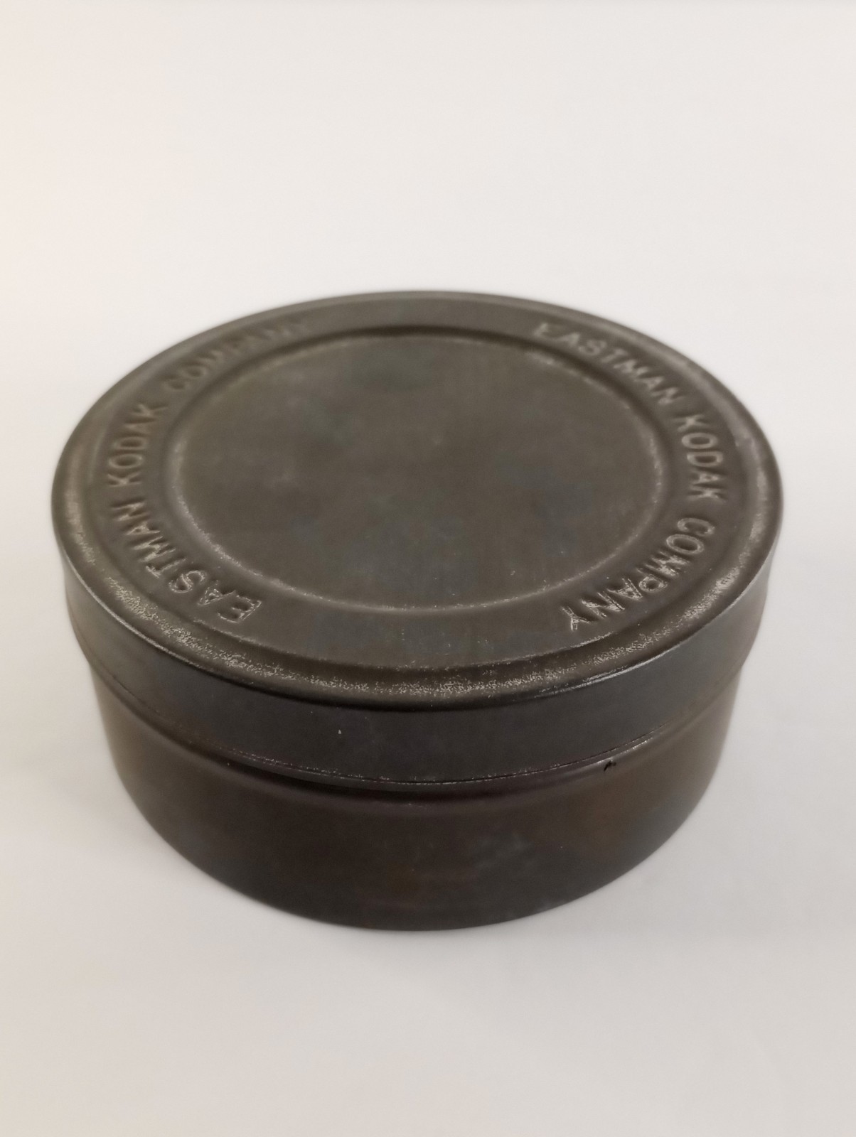 Vintage EASTMAN KODAK COMPANY TIN – Film Storage Reel Canister Advertising