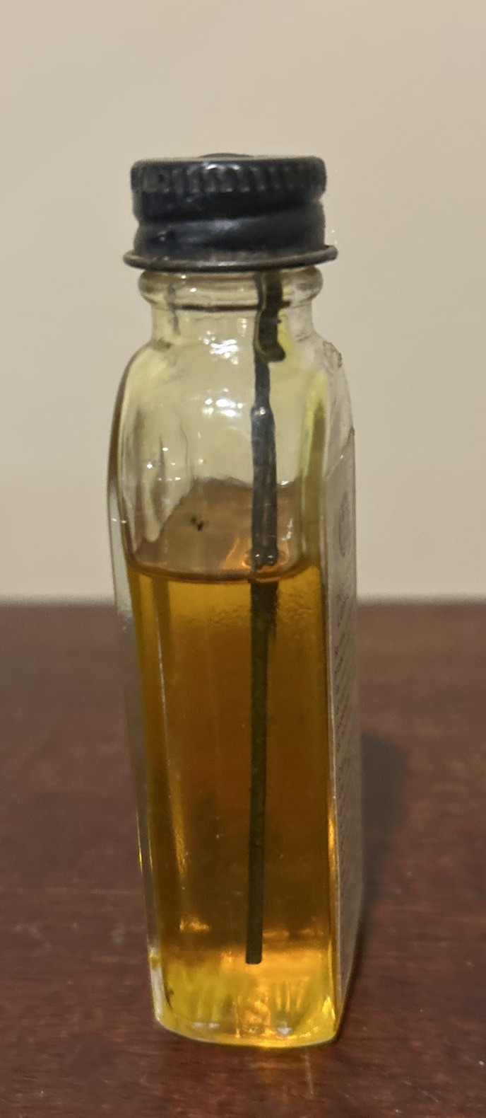 DeJUR Film Movie Projector Lubricating Oil Glass Bottle