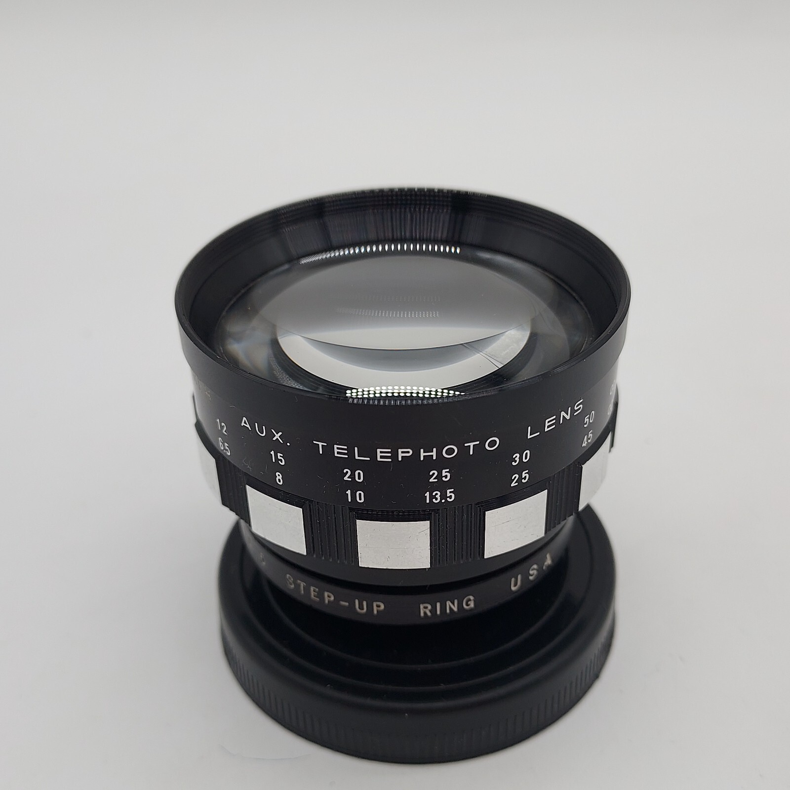 Vintage Ashreh Camera Setting Telephoto Lens W Tiffen Adapter Ring Series 5