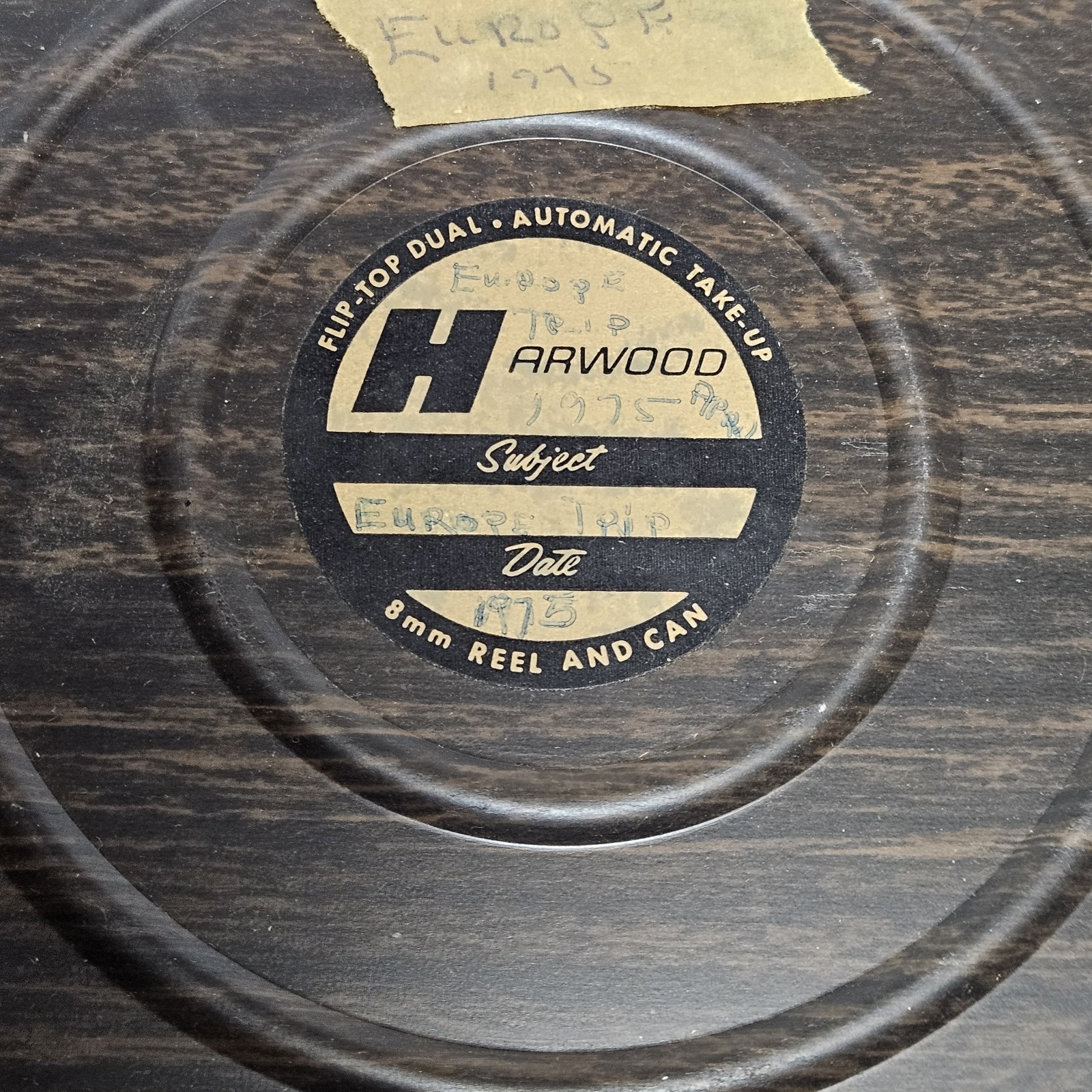 Dual 8 Movie Reels (6) • 7″ Metal Cans (4) & Reels • 8mm 400ft • Used • ’71-’79