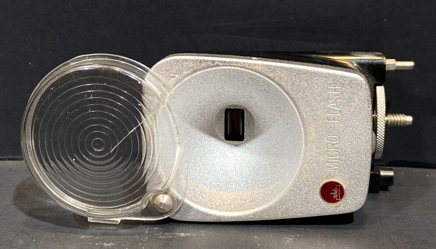 VTG Walz Micro Flash Photo Accessory Japan 1950s MCM No Bulb Untested