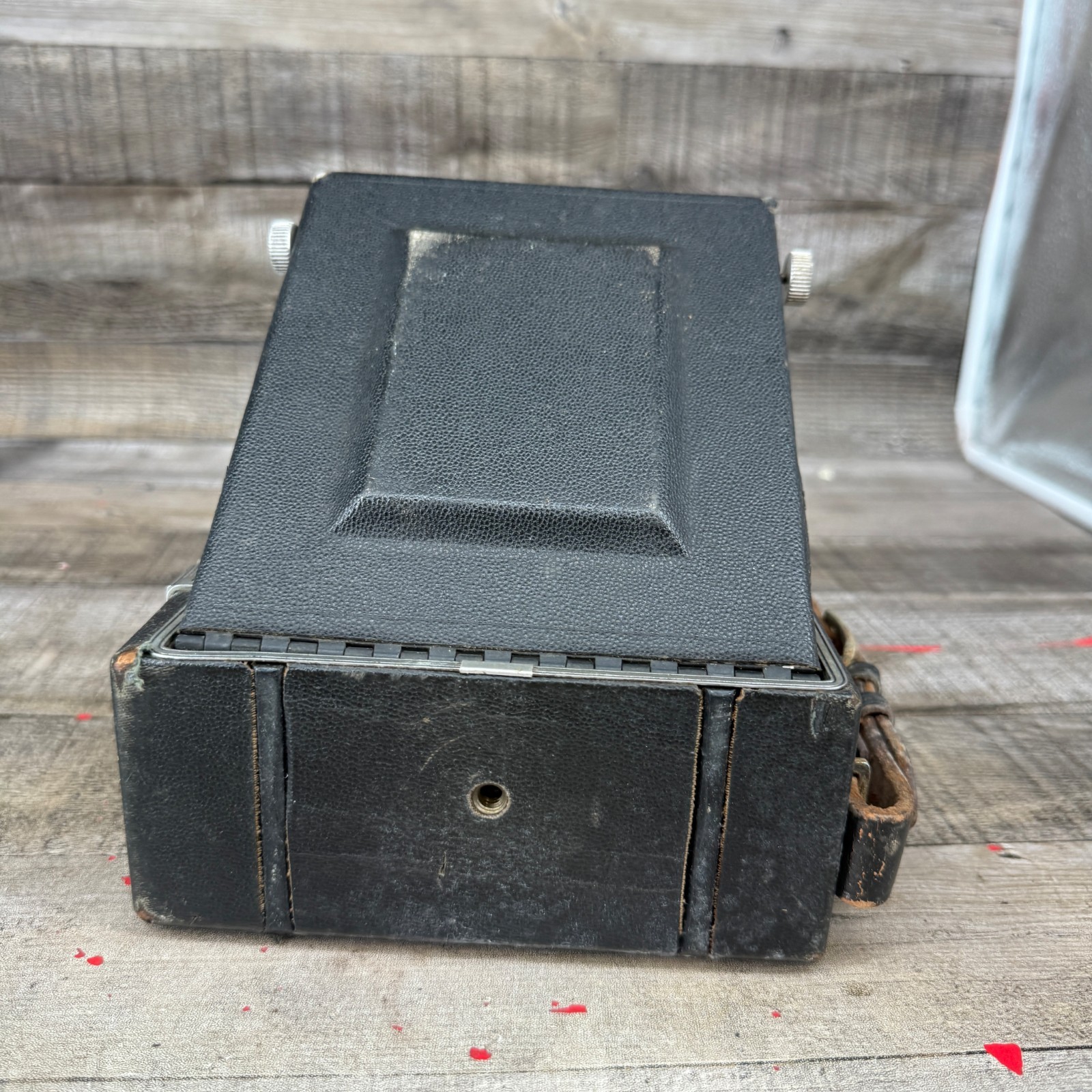 Vintage GraFlex Speed Graphic Press Camera Case Holder Only Doesn’t Close