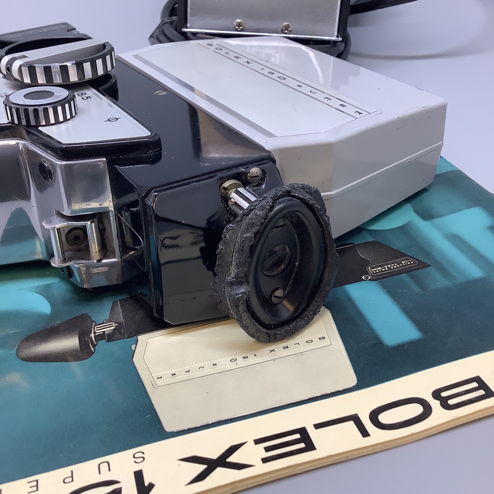 Bolex 150 Super Super 8mm Movie Camera w/ Bolex Lite S2