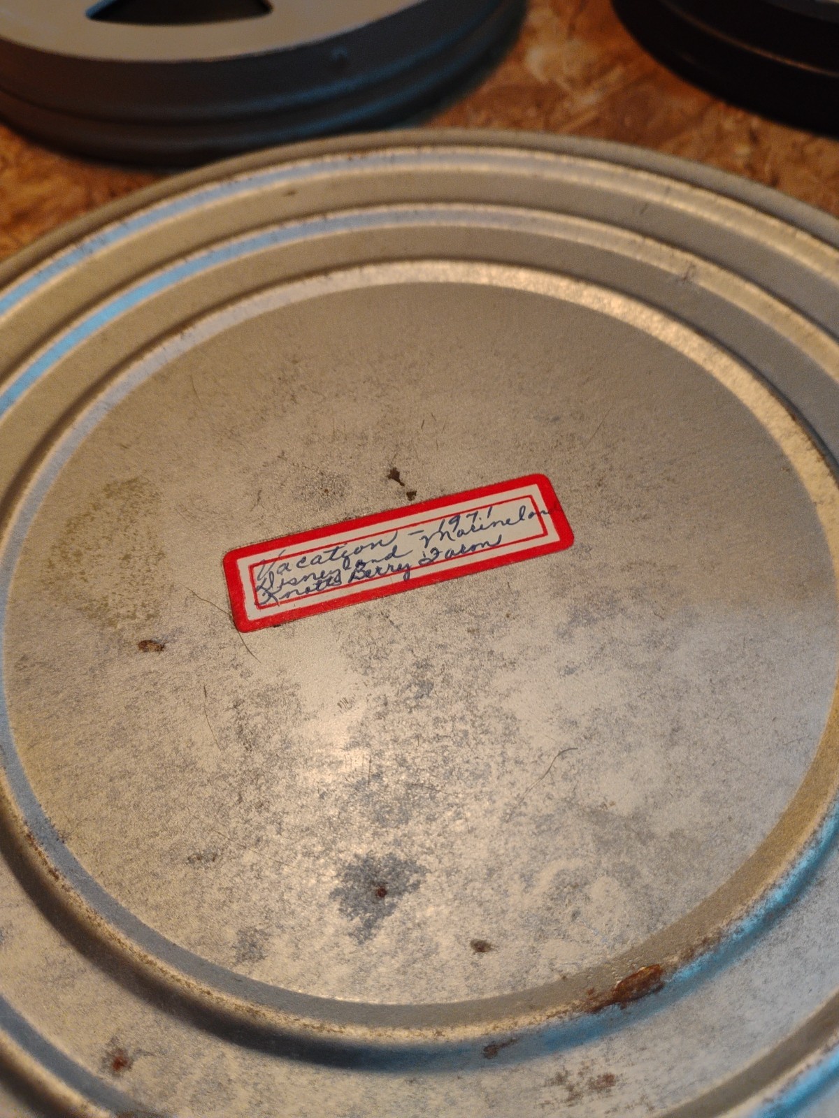 Lot Of 5 Vintage Reel film Canister and Film