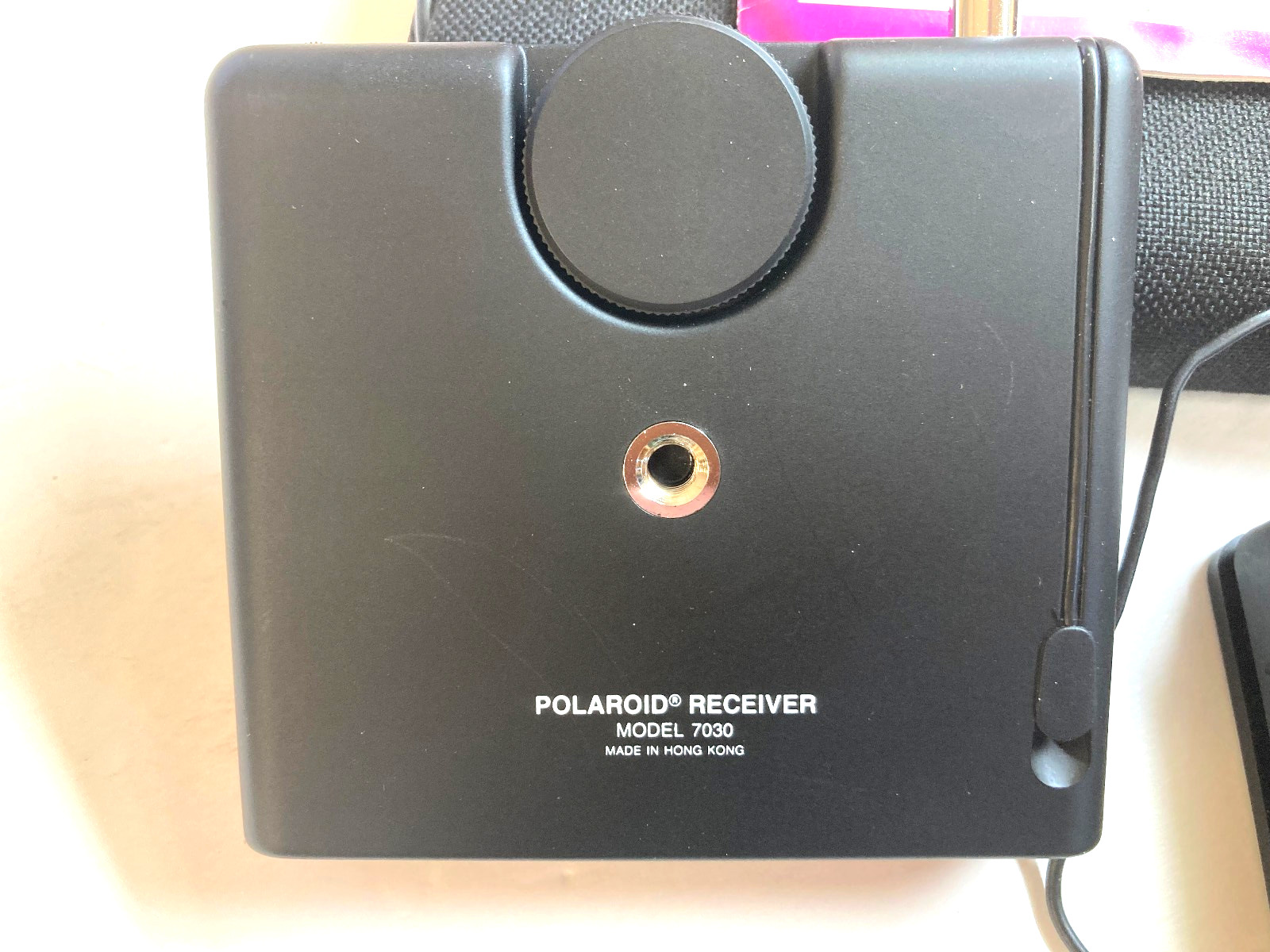 Polaroid Spectra System Remote Control 7030 Receiver, 7020 Transmitter w/ Case