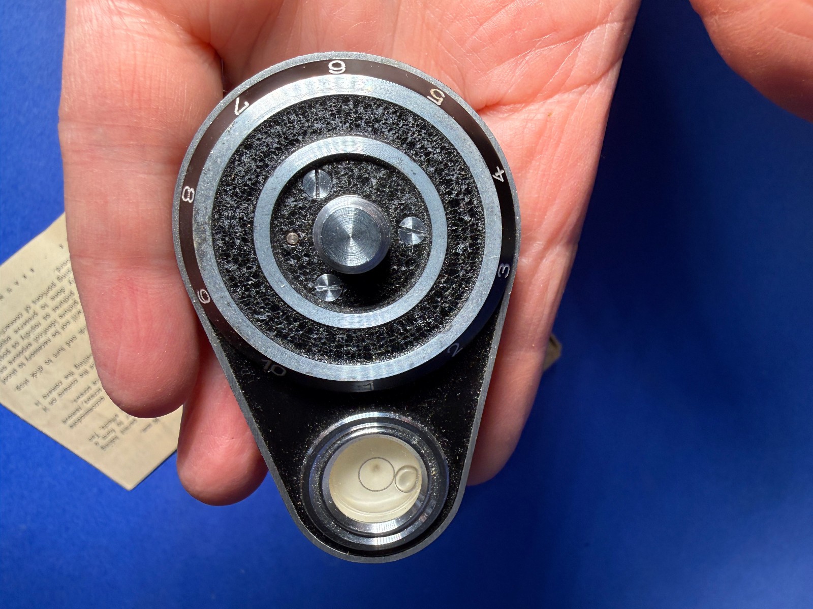 VTG ROLLEI PANORAMA HEAD TOP ROLLEIFLEX PANORAMAKOPF BOX INSTRUCTION BUBBLE