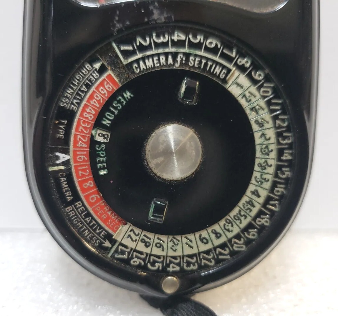 Vtg. Weston Master II Western Elec. Inst. Corp Universal Exposure Meter & Case