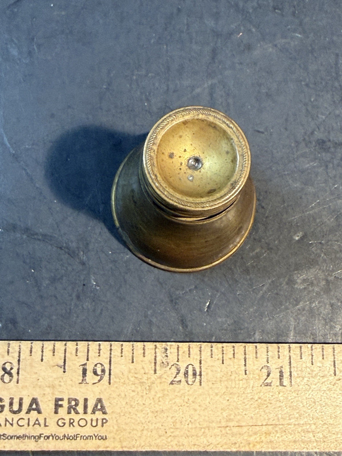 Antique Brass Optical Housing / Eyepiece – Magic Lantern or Microscope Part?