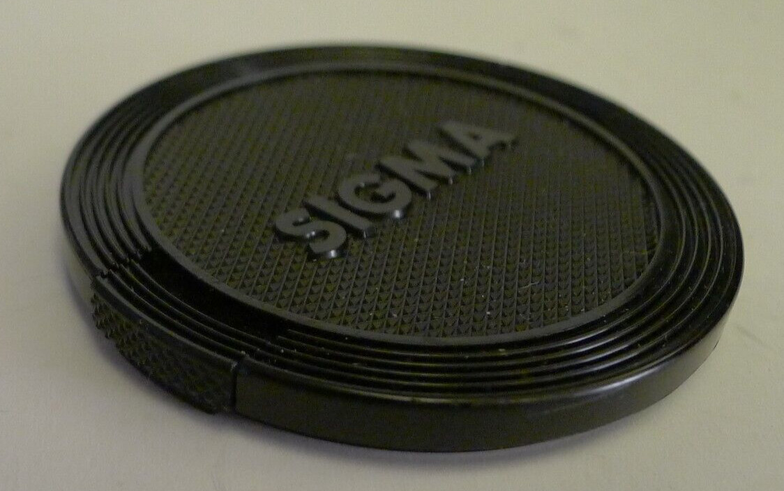Sigma 55mm Lens Cap Pinch Cover – Factory Original – Made in Japan