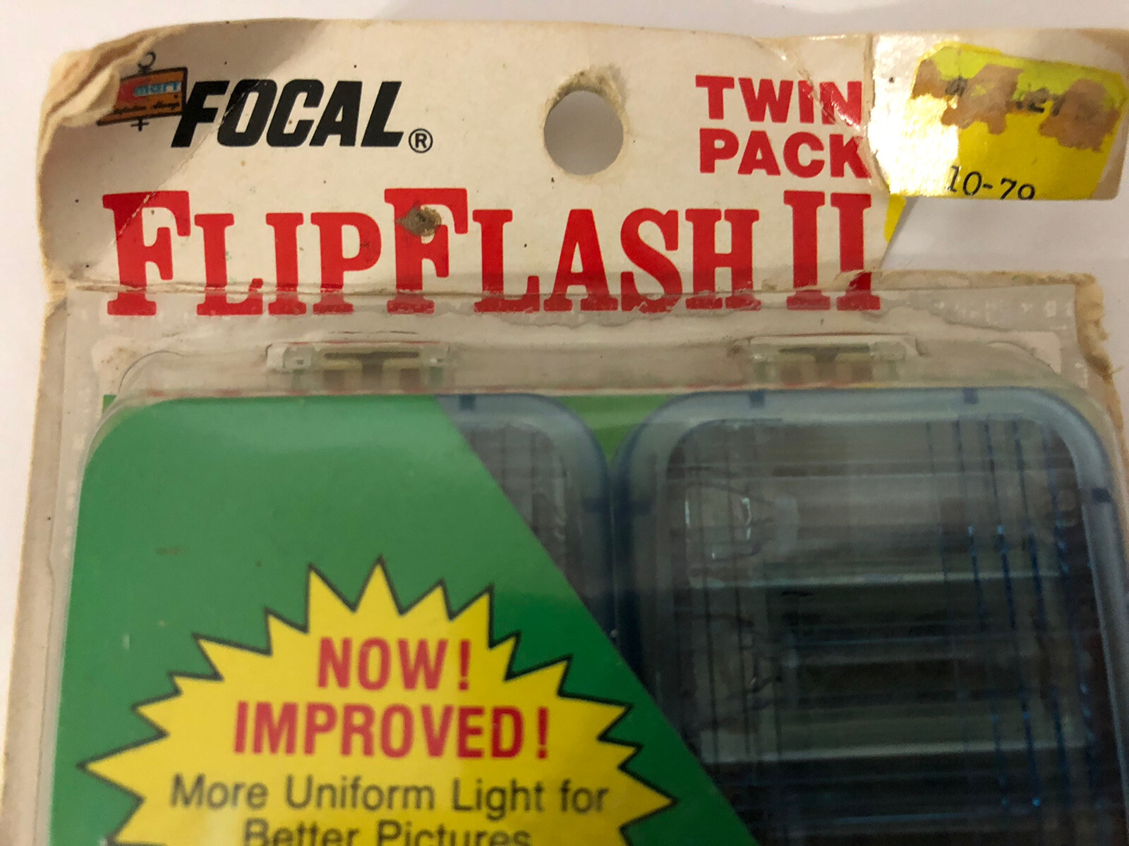 VTG SEALED KMART FOCAL FLIP FLASH II TWIN PACK KODAK INSTANT & FLIPFLASH CAMERAS