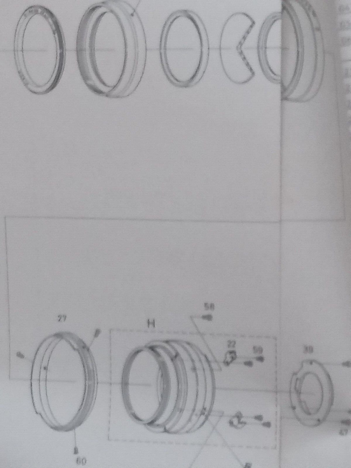 Rare Nikon Nikkor 28mm F3.5 AIS Repair Manual Technicians Manual Japan