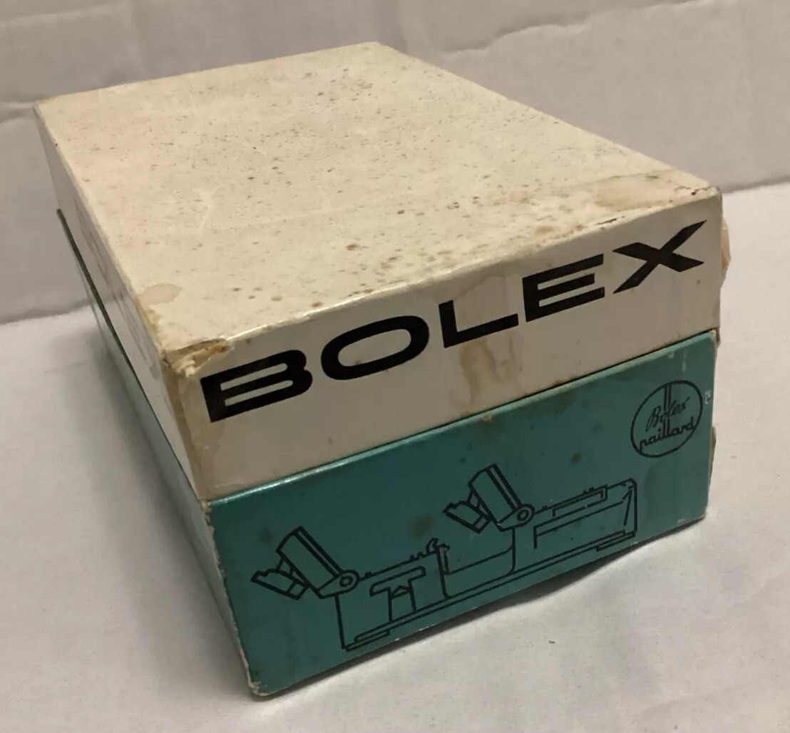 Vintage Bolex Paillard Super 8mm & Normal 8 Film Slicer In Box Switzerland