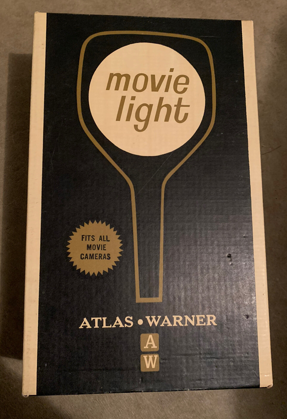 Movie Light Atlas Warner Vintage Movie Light Fits All Movie Cameras + Free Gifts
