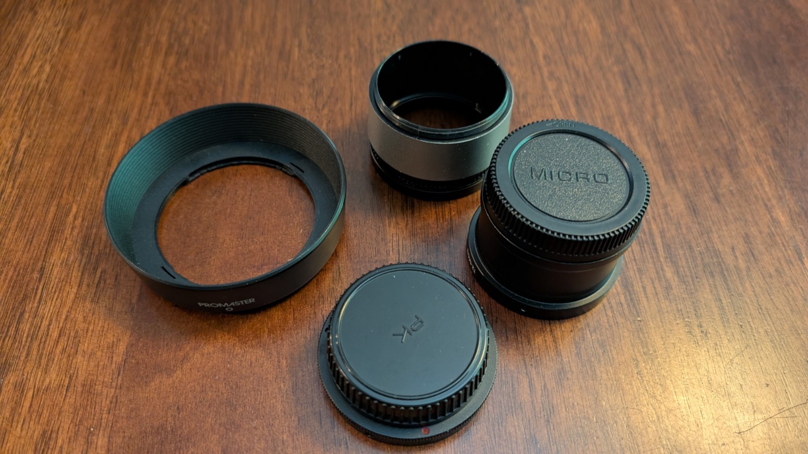 (4) Camera Adapter Rings T2-PK, T/T2 M4/3, Promaster, 52mm, Ser. VII RS35