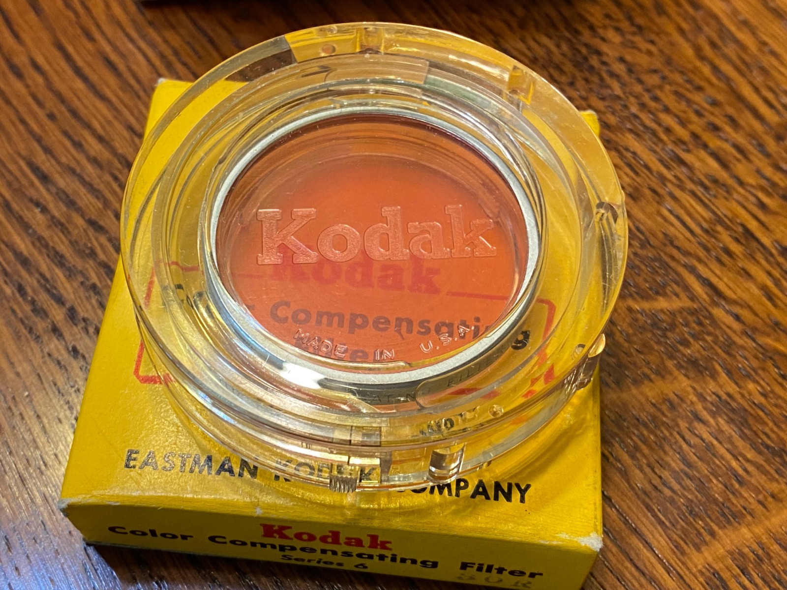 Vintage Kodak Series 6 30R Color Compensating Filter