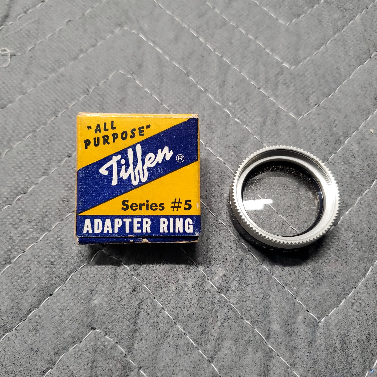 VTG Tiffen Series 5 Adapter Ring Stock No. 509 for Retina 1A & Retinette w/ Box