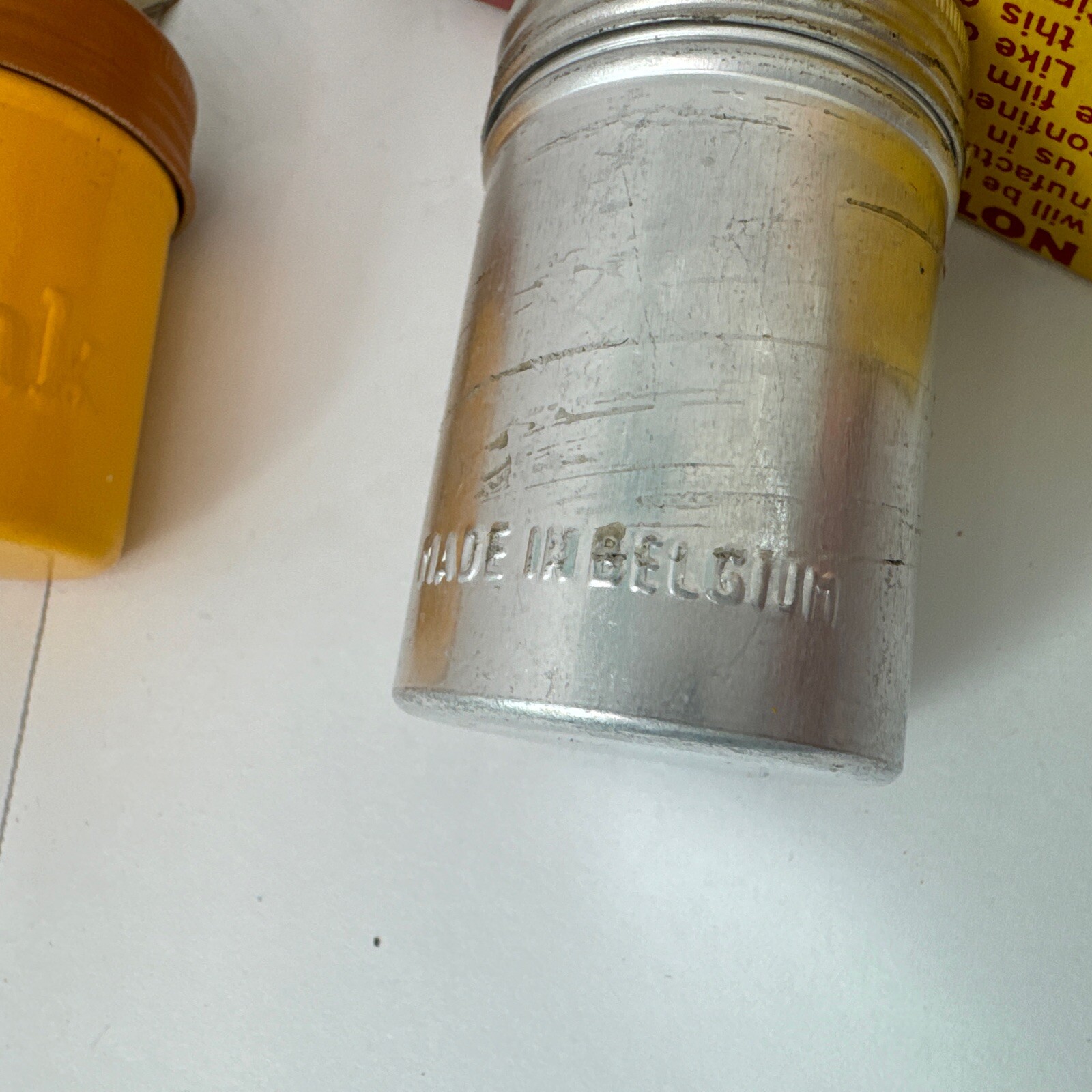 Kodak Film Box & Canister & Walgreens Color Film box & canister only 1964 VTG