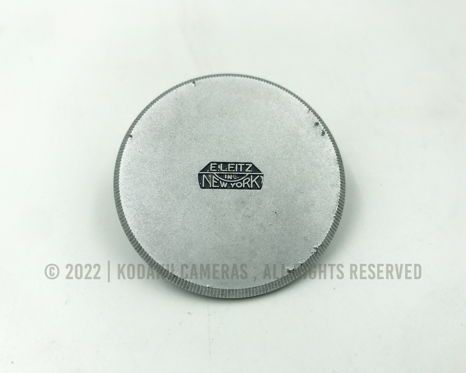 Leica Chrome E.Leitz New York Inc. ORTVO Body Cap embosed L39