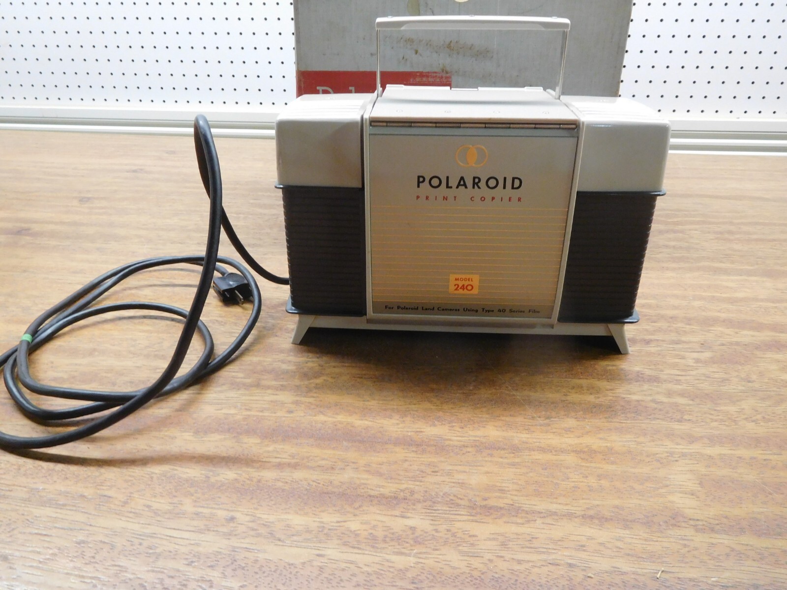 Vintage Polaroid Print Copier #240 in Original Box