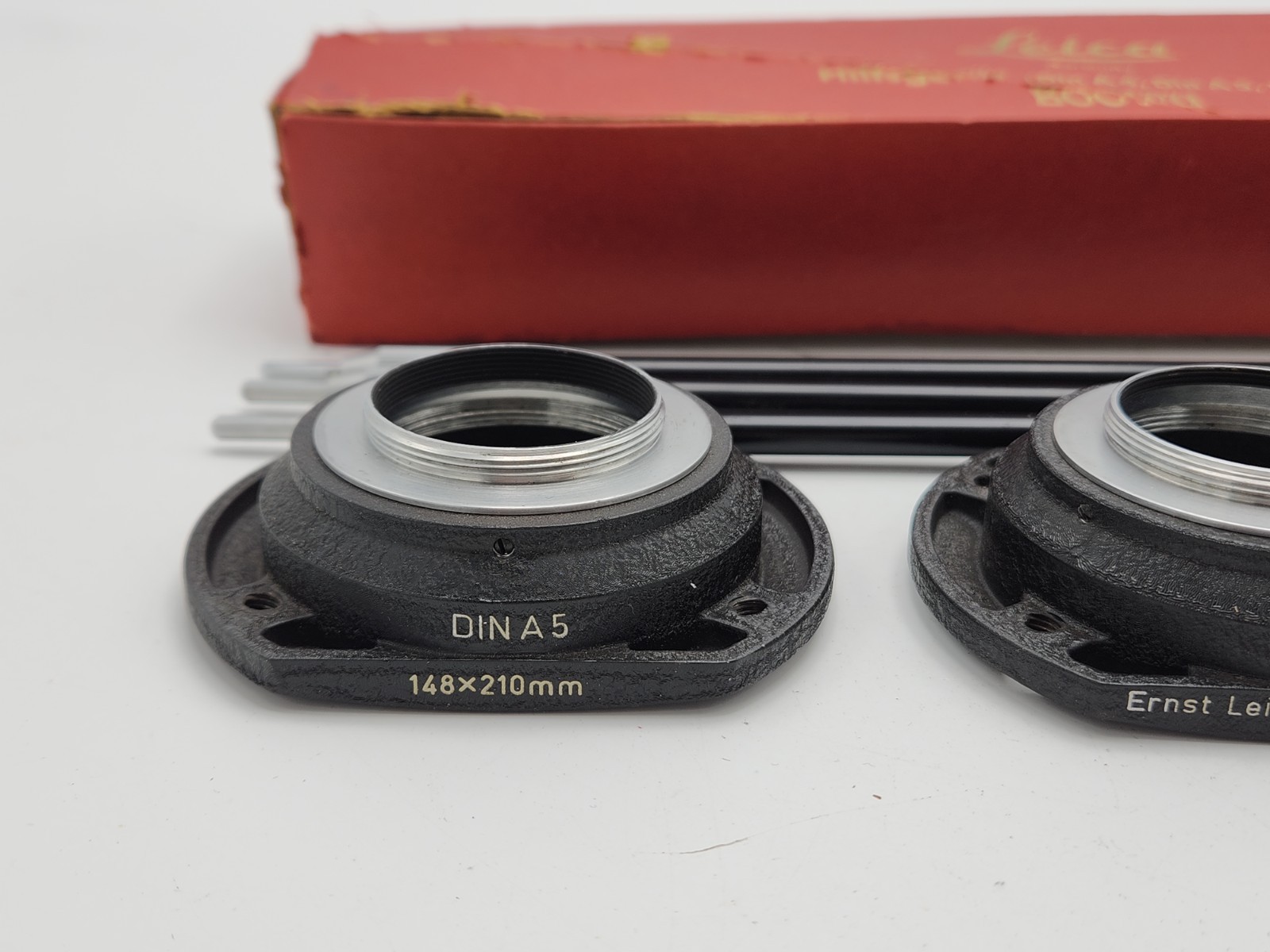 Vintage Letiz Leica Hilfsgerat Din A4, Din A5, Din A6 BOOWU Copy Stand in Box