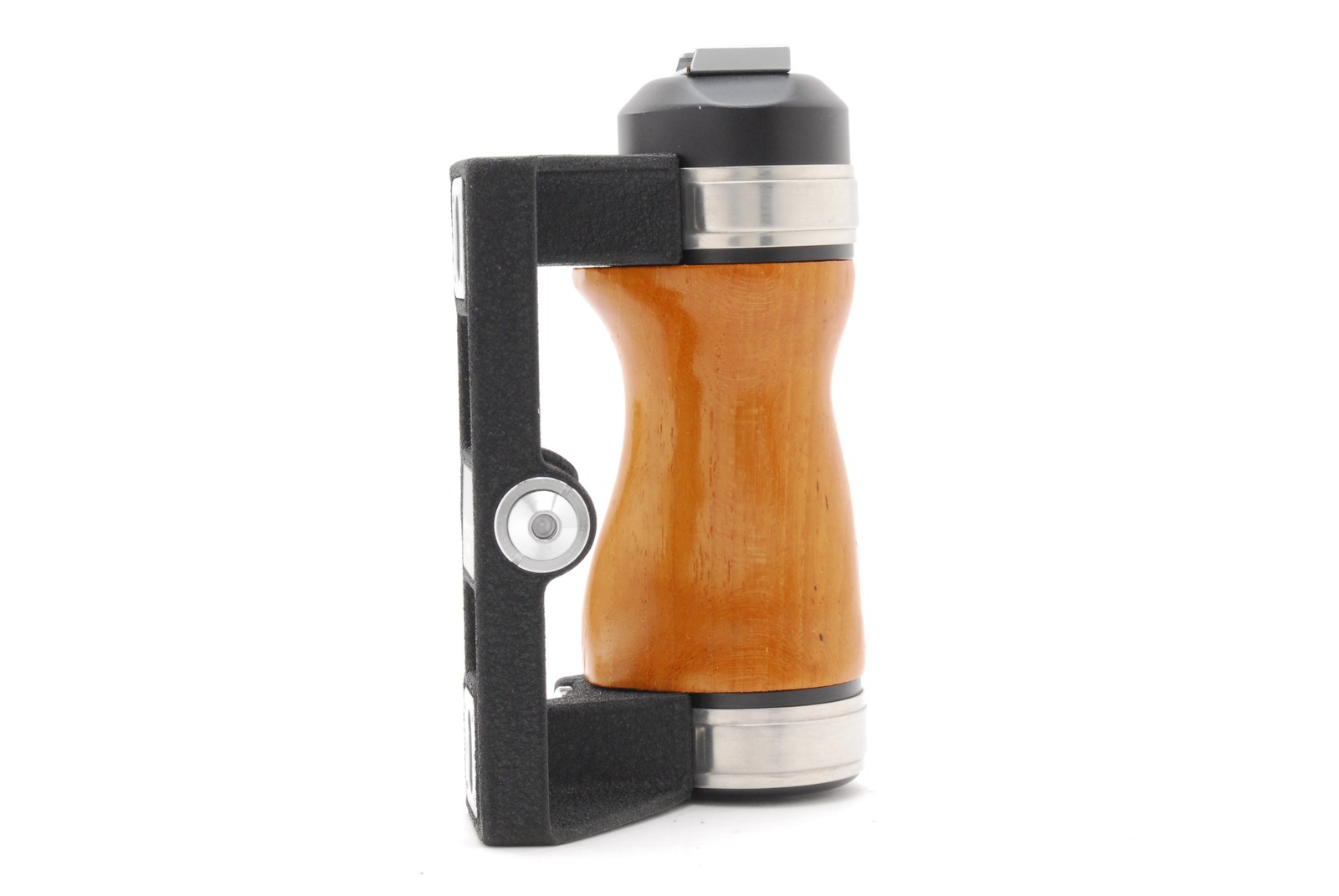⏯️ [Top MINT] Asahi Pentax Wood Hot Shoe Hand Grip for 6×7 67 67II From JAPAN K0