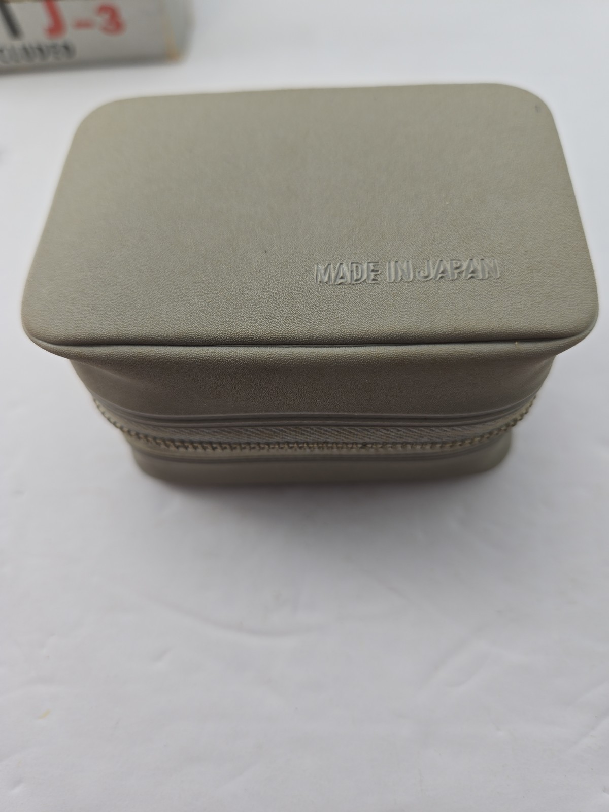 Vintage Canon Flash Unit Model J-3 Film Camera Bulb Flash Box Case Japan
