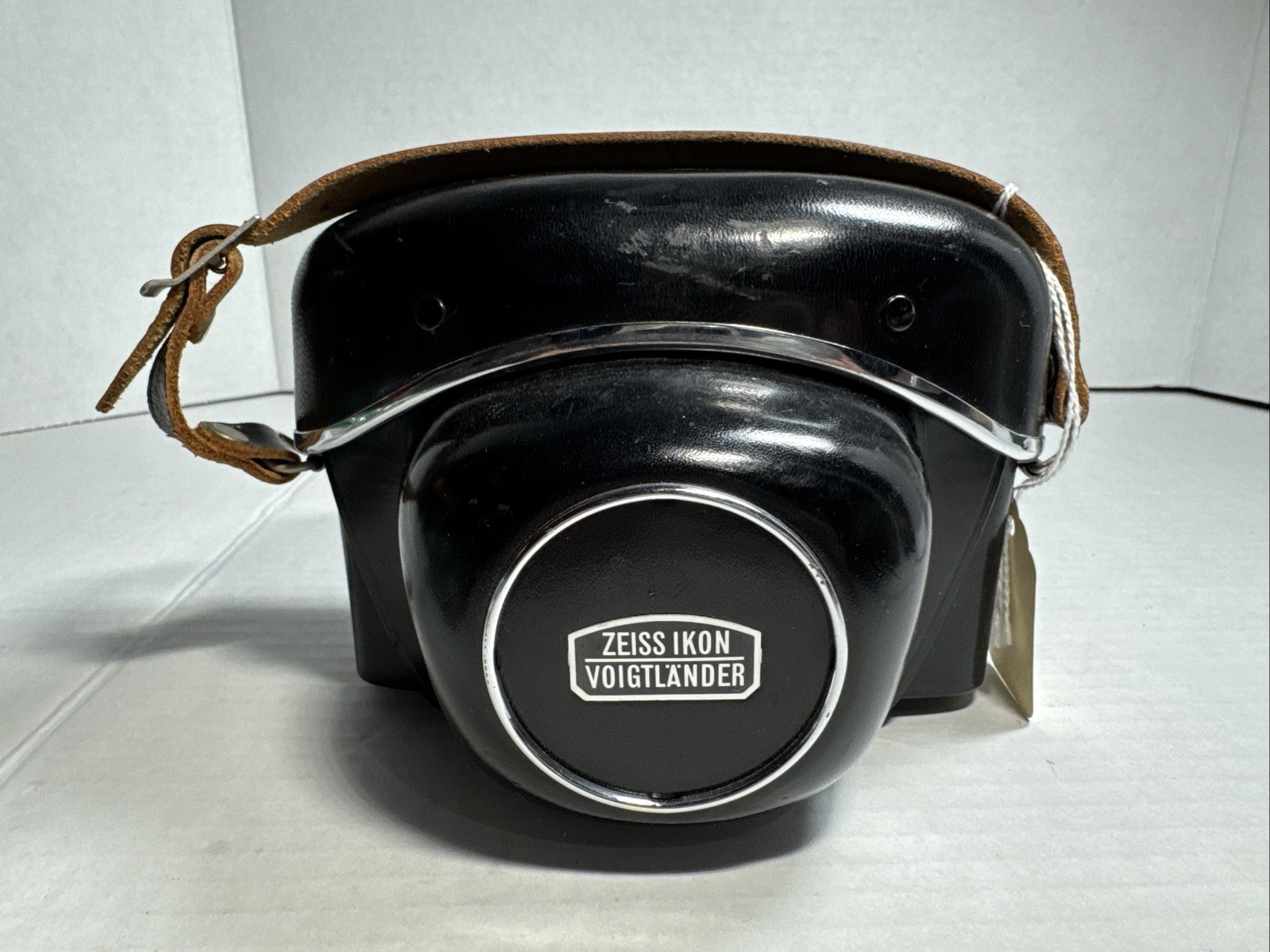 Zeiss Ikon Voigtlander Contaflex 126 Leather Camera Case Only NO CAMERA Blk