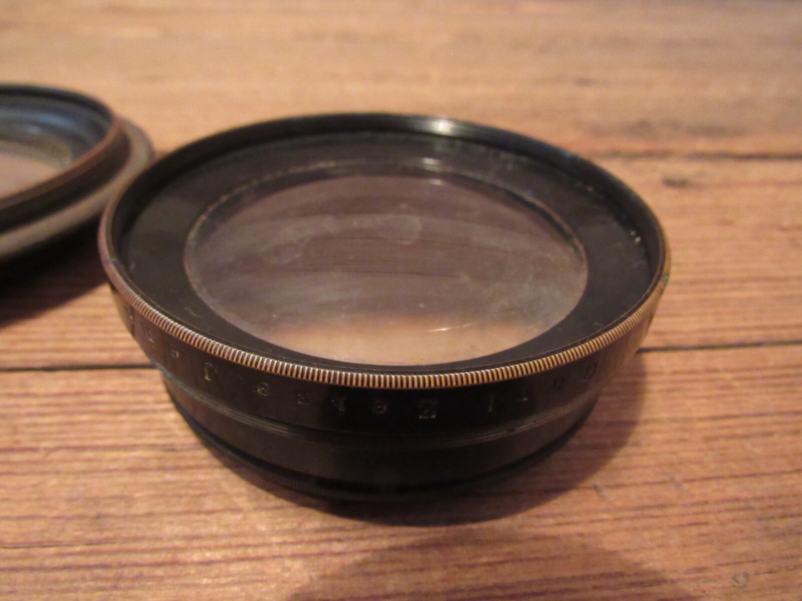 Vintage Brass Carl Zeiss Jena Tessar Lenses Format Film Photography