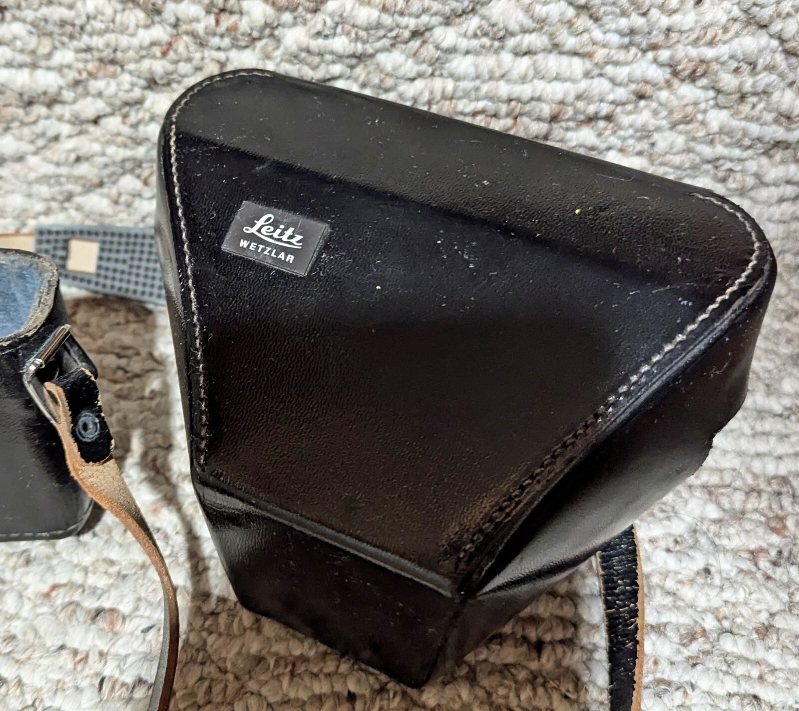 Vintage LEITZ Germany Leicaflex Leather Case Cover GERMANY GC