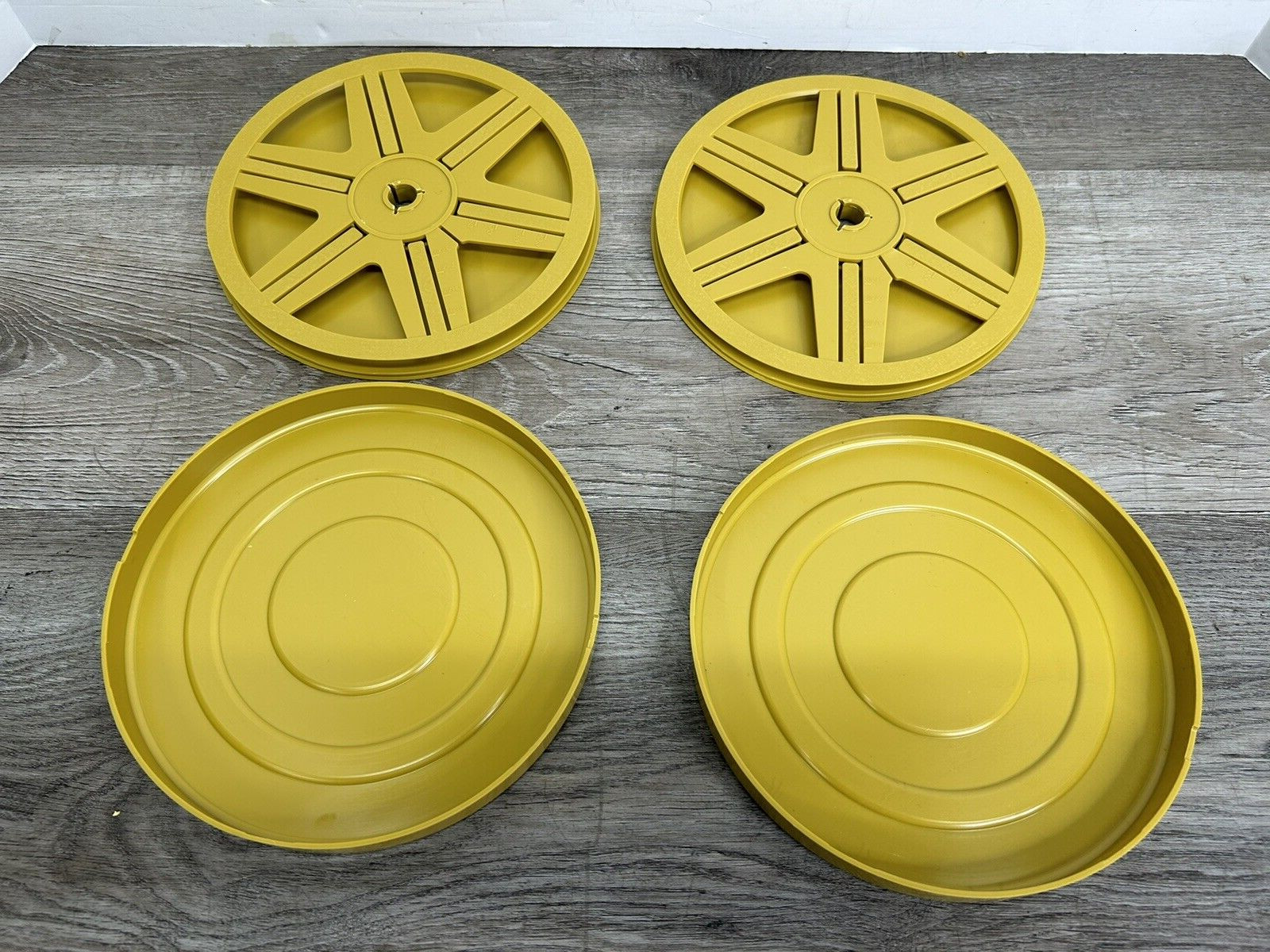 Lot of 2 Kenco Super 8 Regular 8 Splicer Reels
