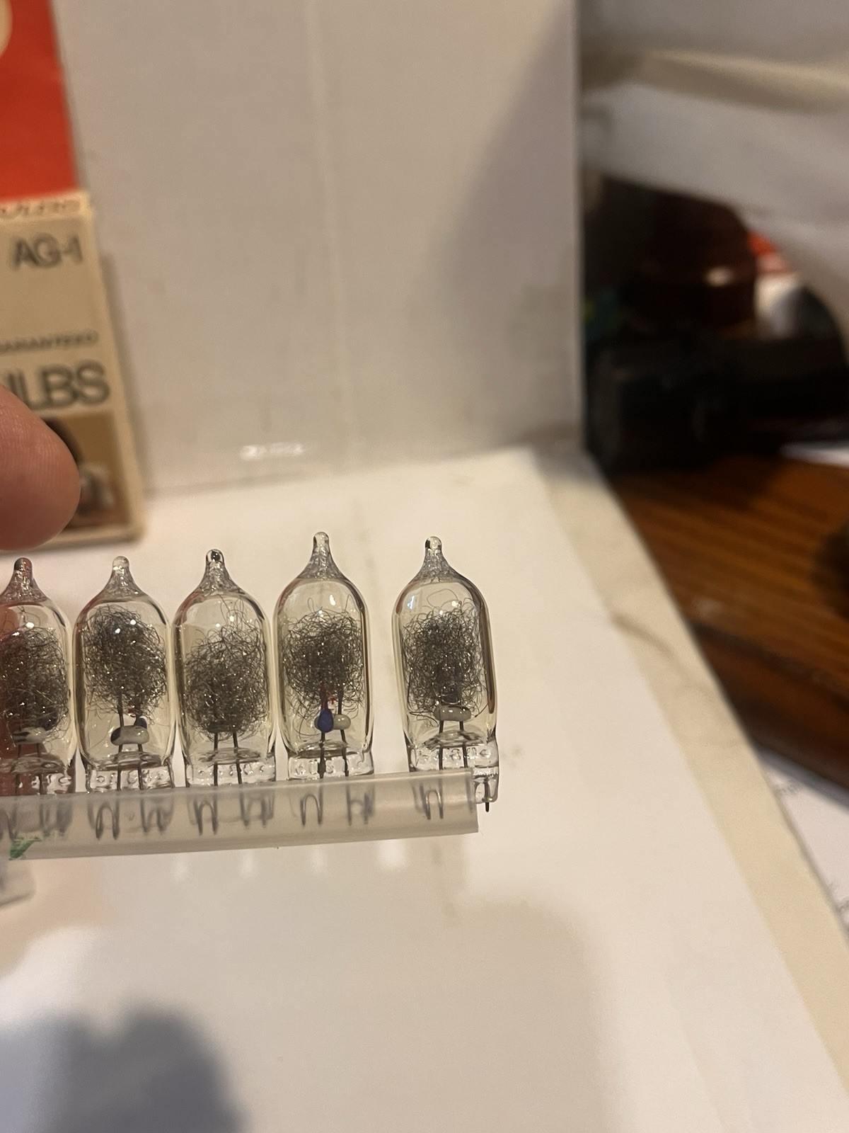 Vintage GE Flash Bulbs, AG-1, 12 Bulbs