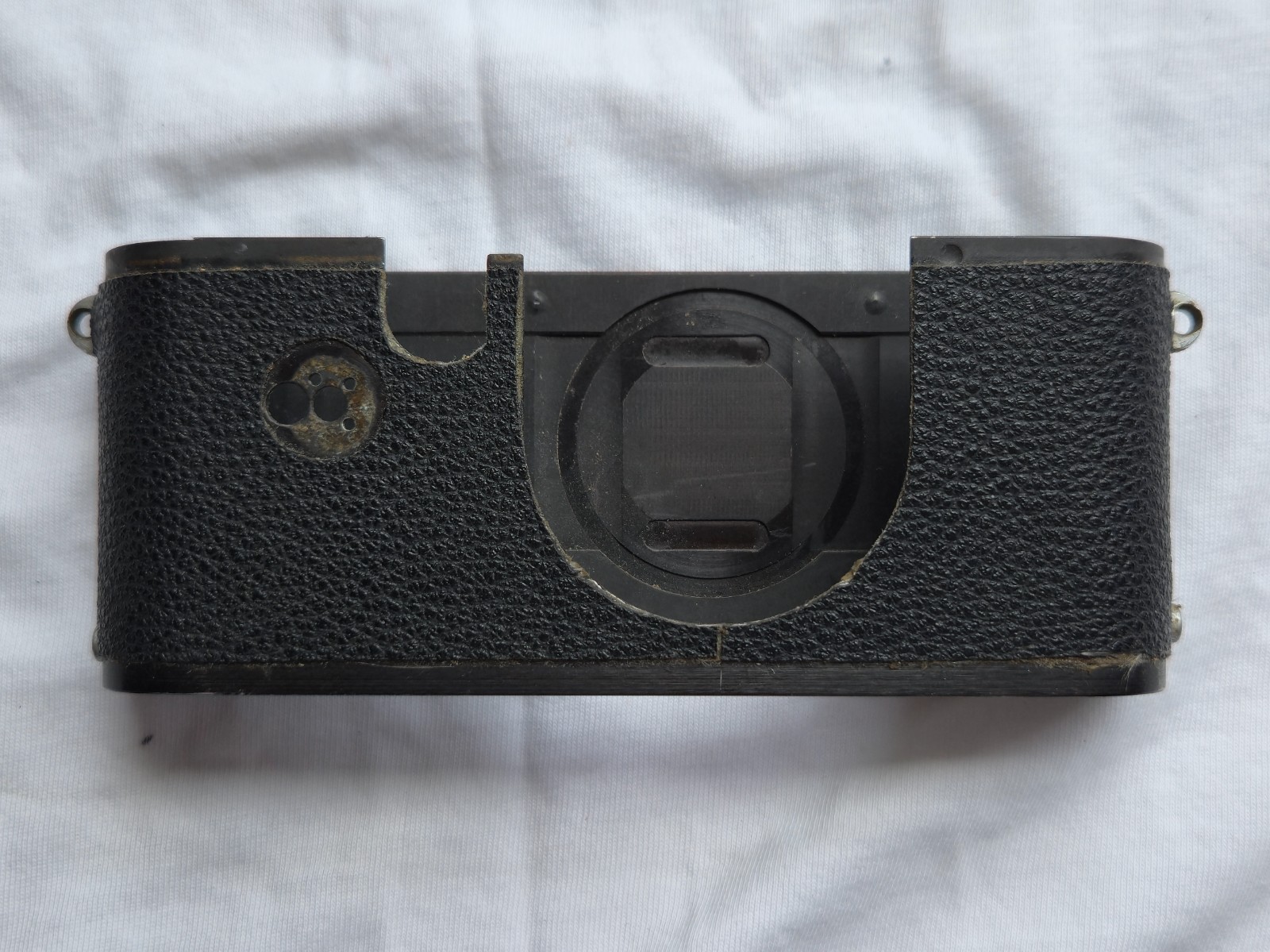 Original OEM Parts Leitz Leica Late RDST IIIf Main Body Shell w/ Leather 3F IIIF