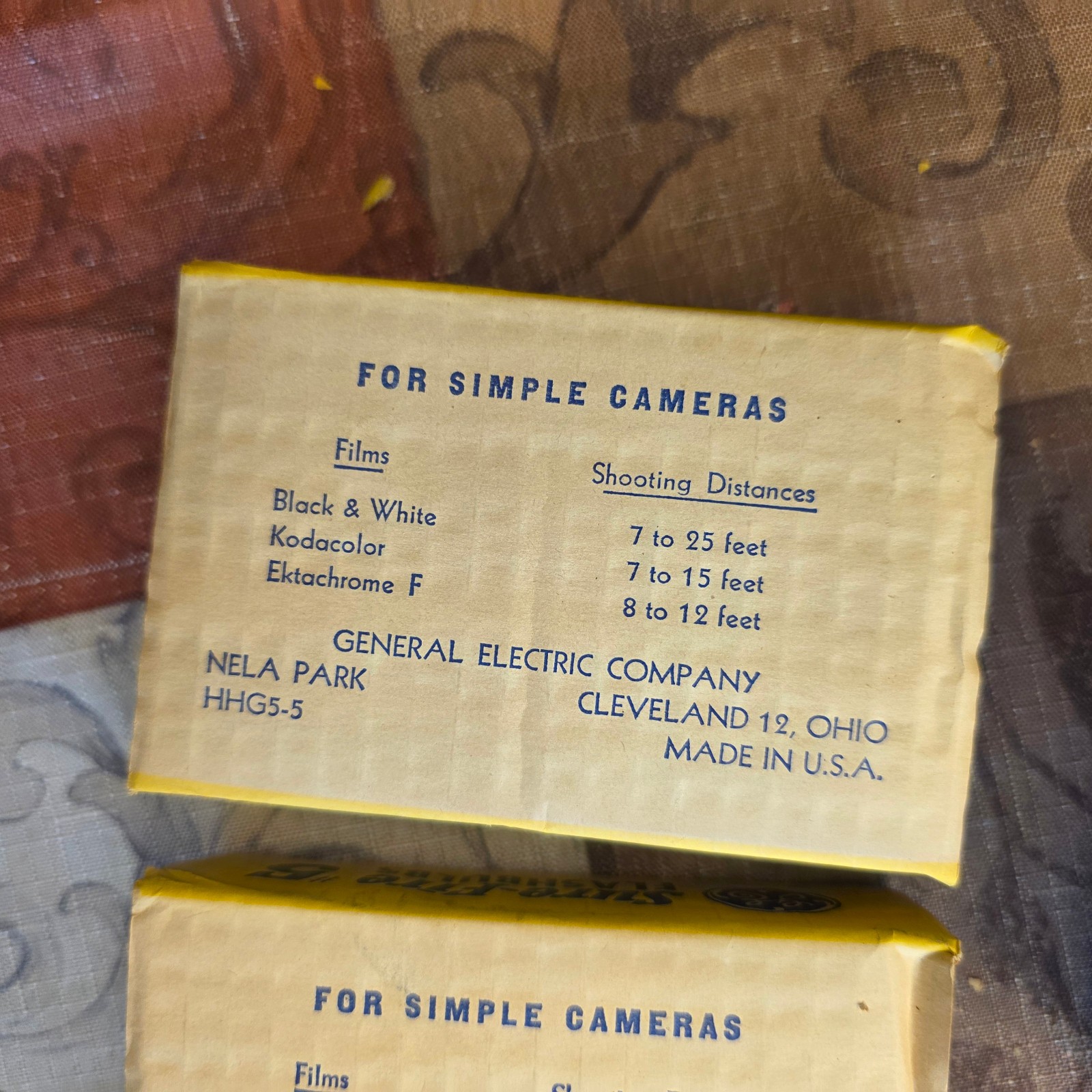 10 of 12 General Electric Flash Bulbs No 5 Vintage Camera Old Stock