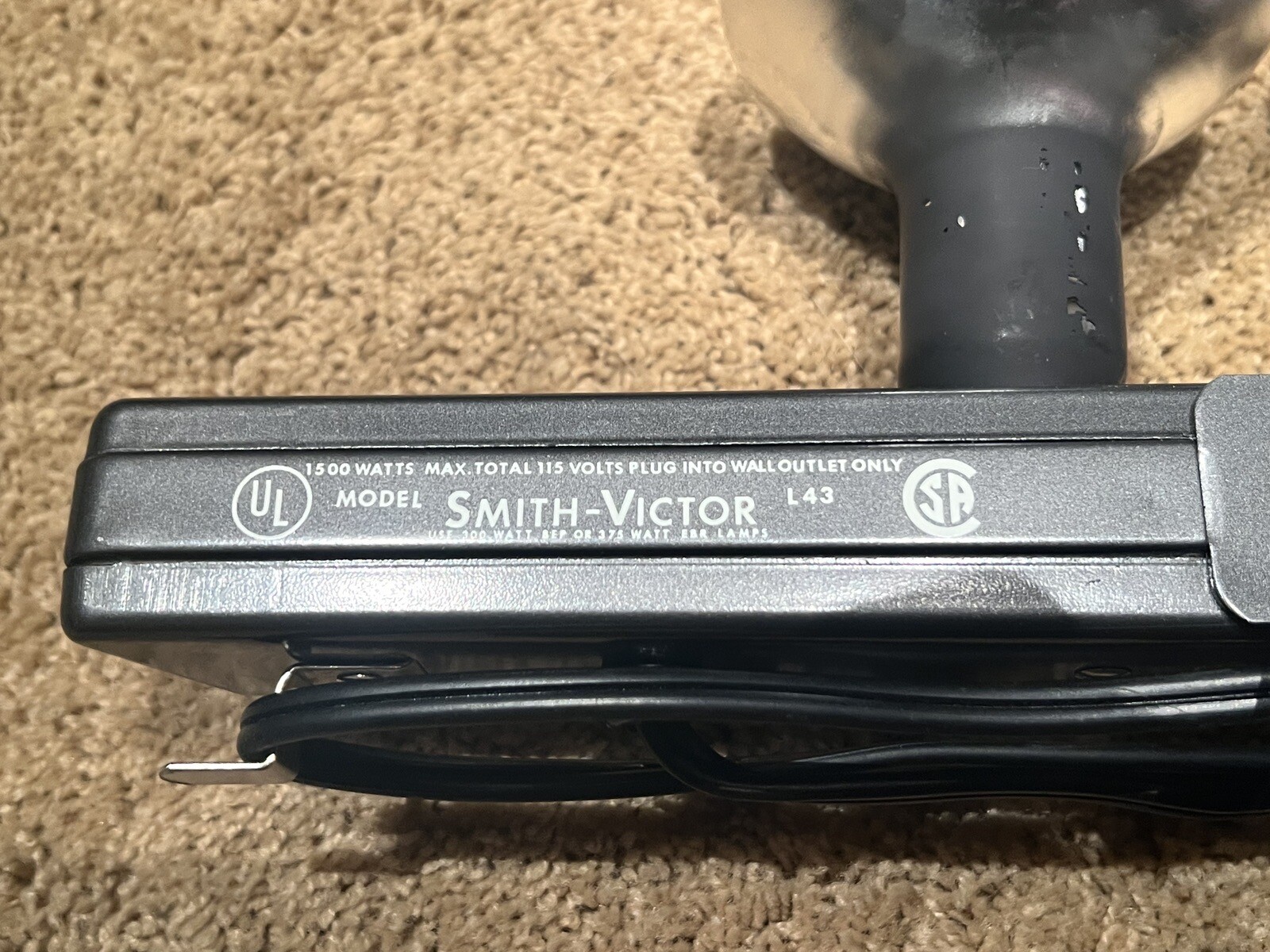 Victor Smith Model GL43 Vintage Movie Light