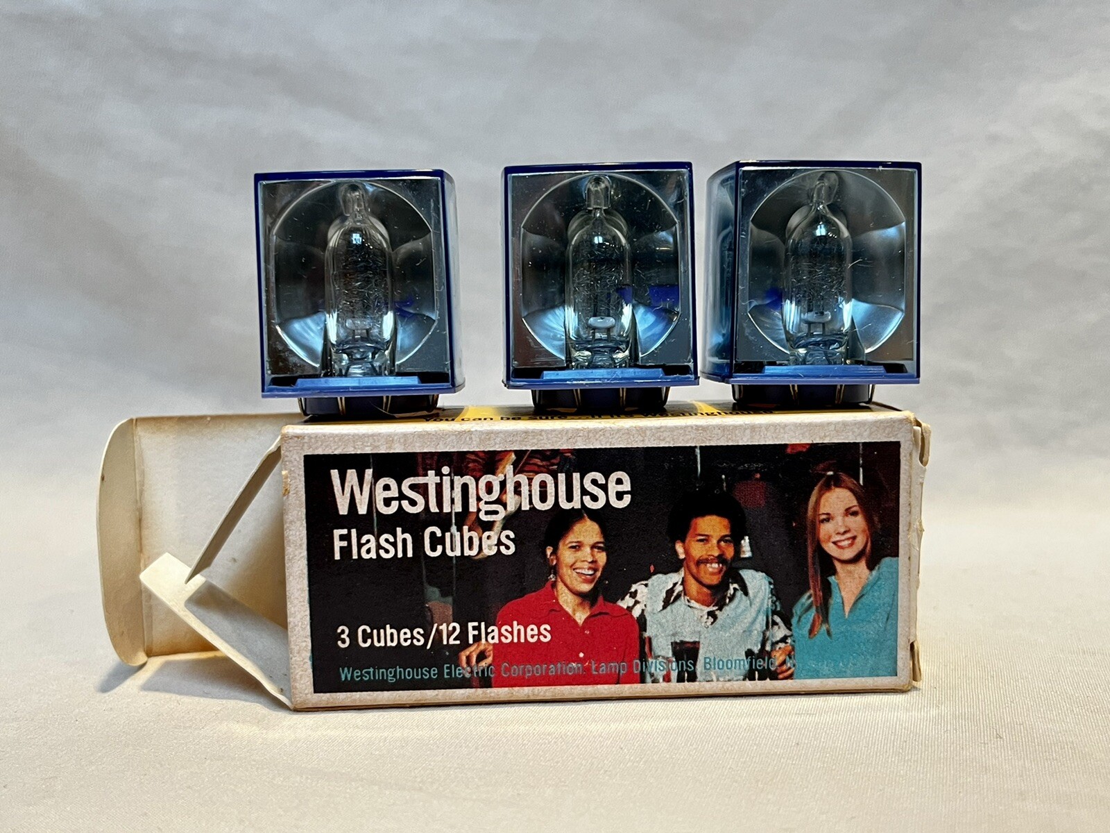 Vintage Westinghouse Flash Cubes 3-Pack 12 Flashes Total New Unused