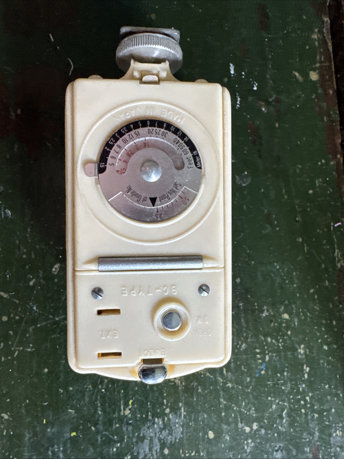 1950’s Alpex Flash Reflector with Case and Bulb Made in Japan