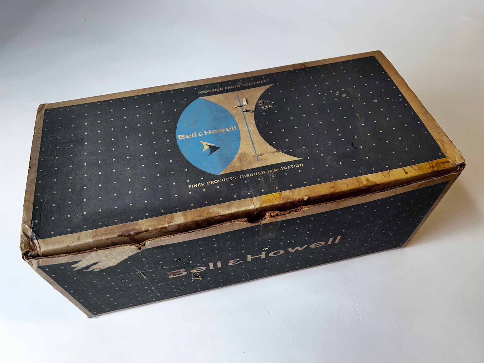 Vintage Bell & Howell Light for Indoor Movies w/ Original Box Tested Works Movie