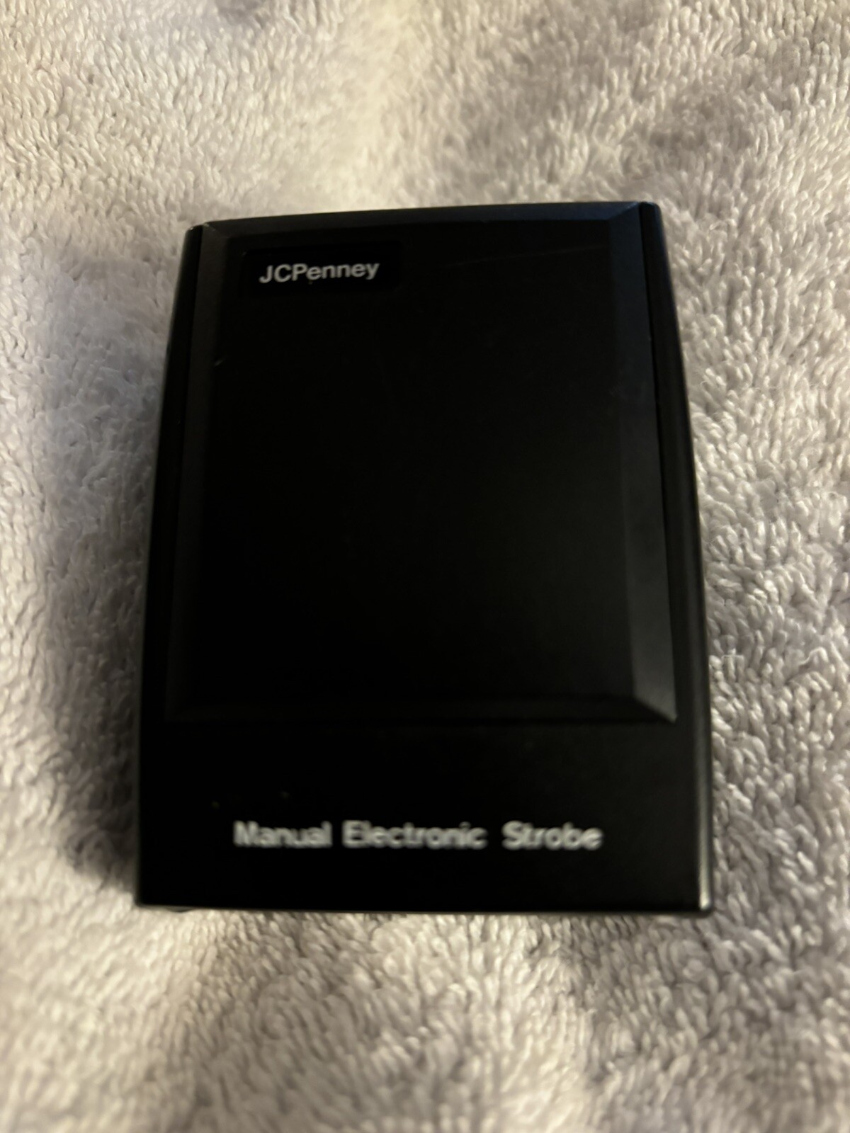 JC Penney Mini Manual Electronic Strobe Flash UNTESTED