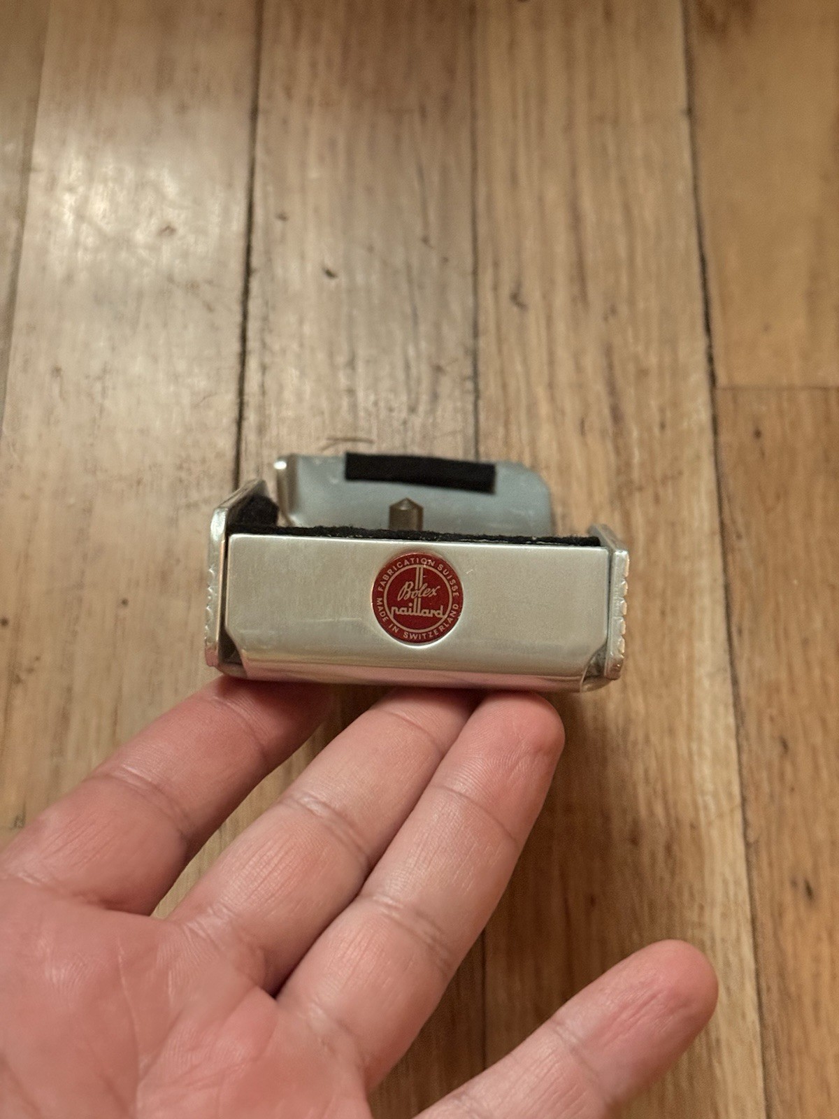Nice Lightly Used Bolex Alloy Flat Base Adapter for H8 or H16 Cameras Rare!
