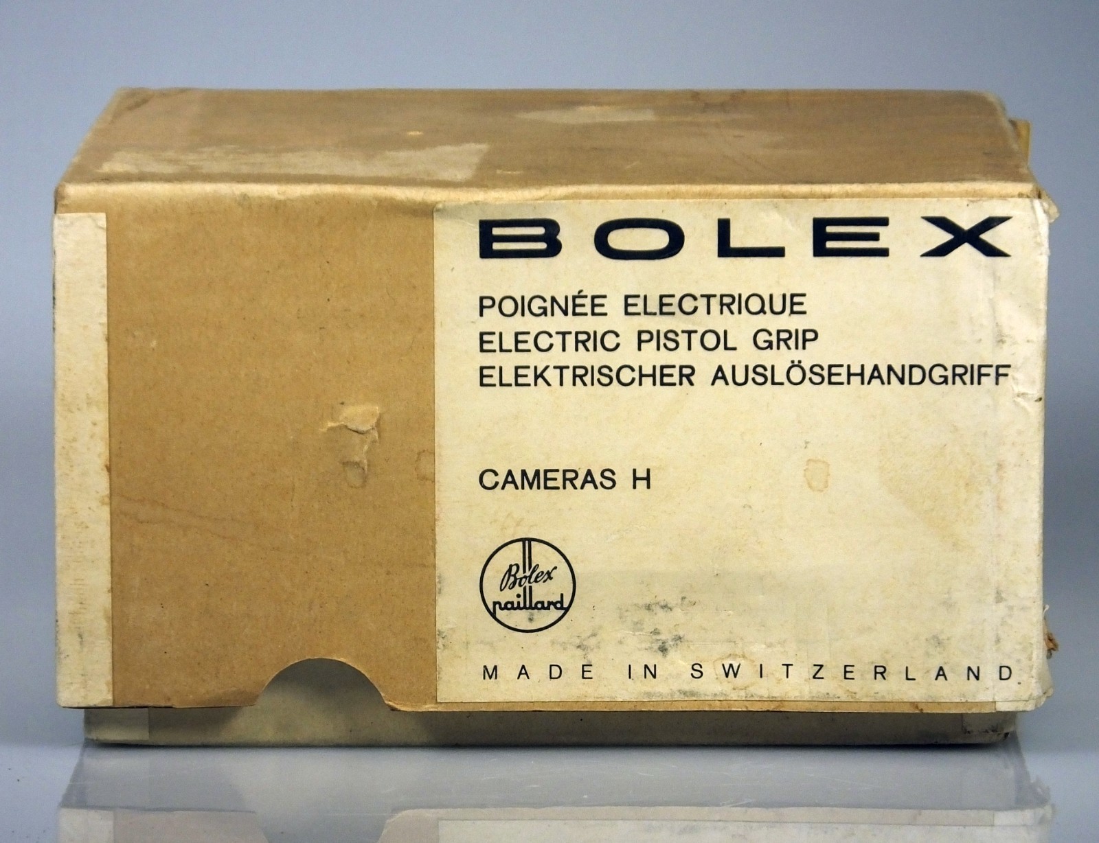 Bolex Electric Handgrip for Flat Base Bolex H-Series Cameras w/Attachment Disk
