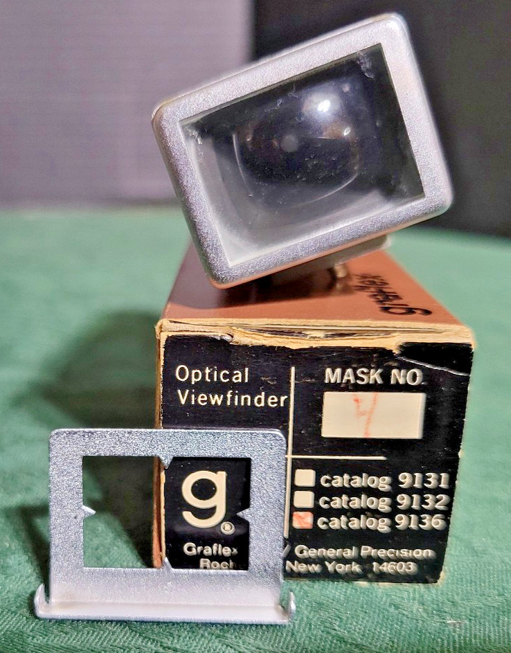 Graflex 9136 Optical Tube ViewFinder with mask #4