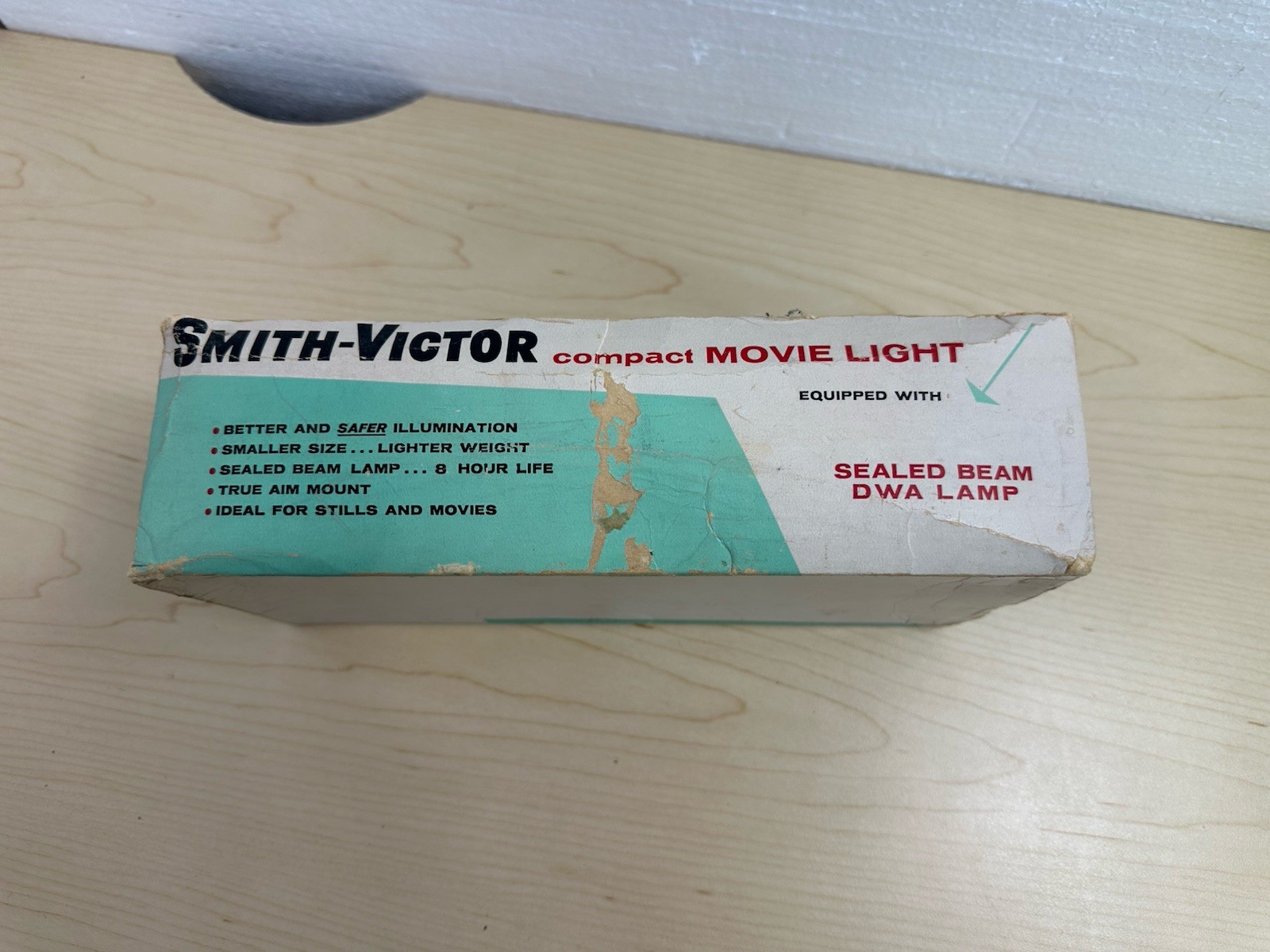 VTG Smith-Victor Model L5 Flood Light Movie Light Tested Works