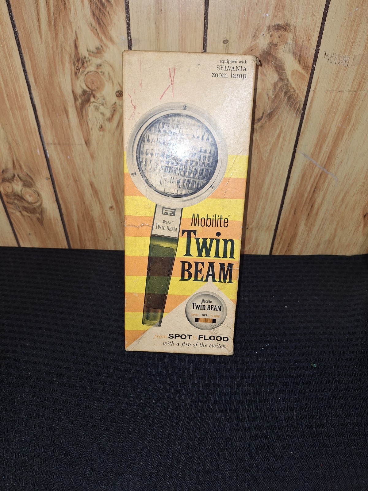 MOBILITE Twin Beam FLOOD/SPOT Light SYLVANIA ZOOM Lamp 3400 K For Home Movies