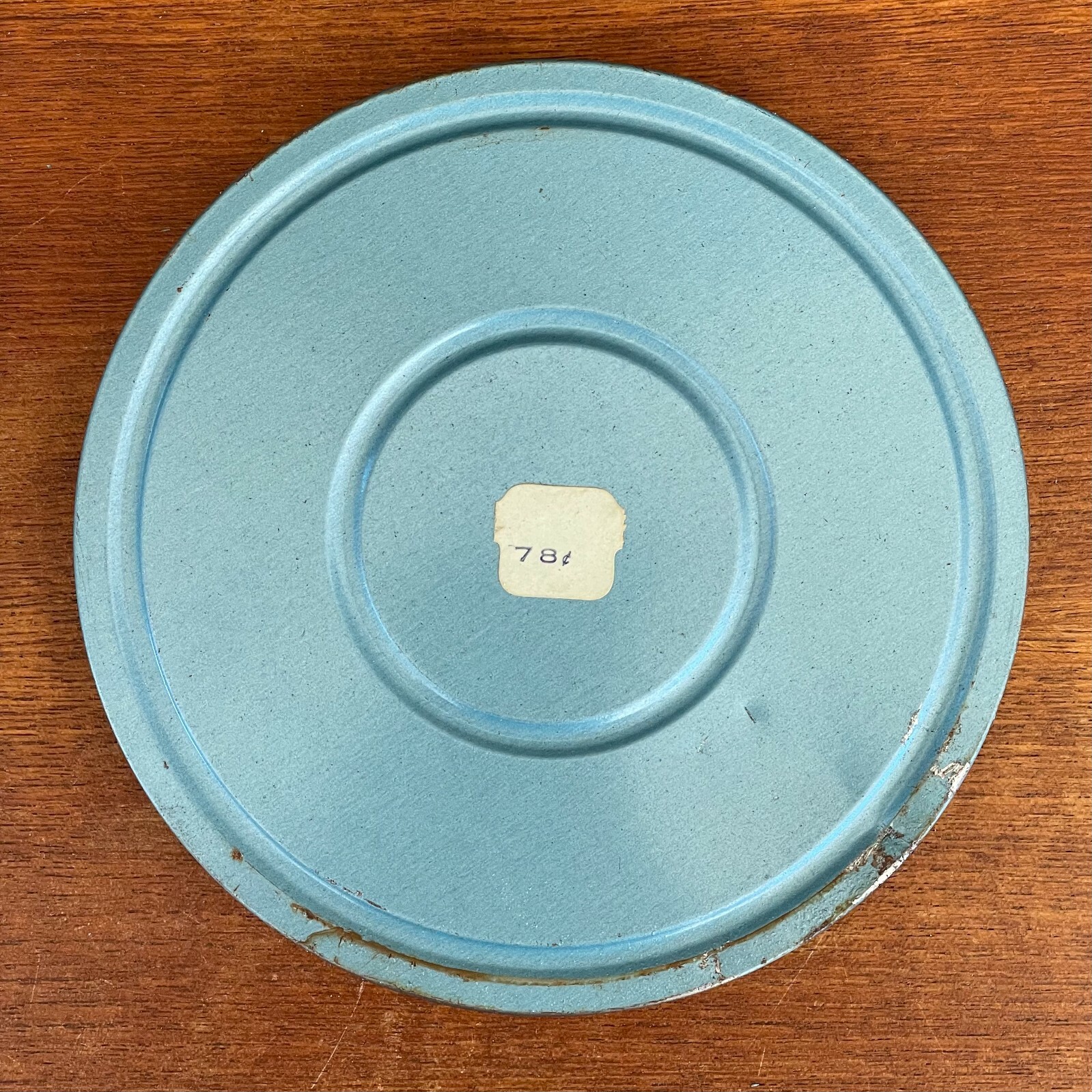 Amco Oklahoma City 5 Inch Standard 8mm Film Reel – Rusted Dented See Condition