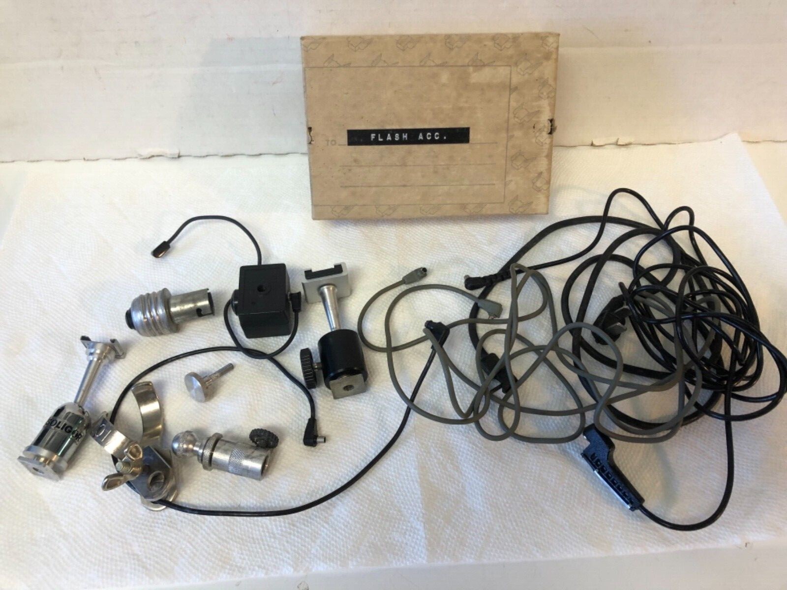 Vintage Box Camera Flash Accessories Soligor Braun Victor Prazision Germany